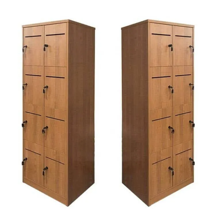 Tủ locker gỗ 8 ngăn