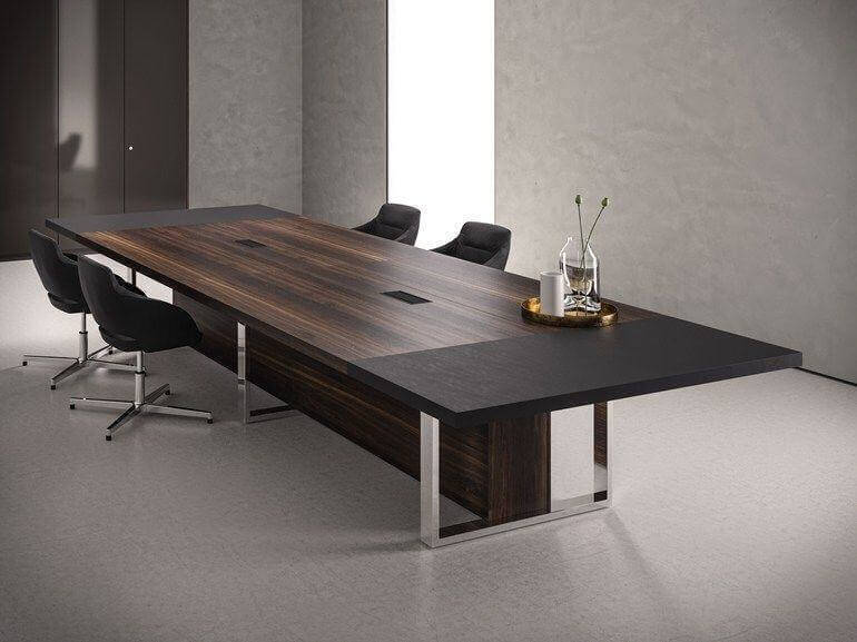 Xưởng mộc thi công đóng bàn họp gỗ đẹp chất lượng