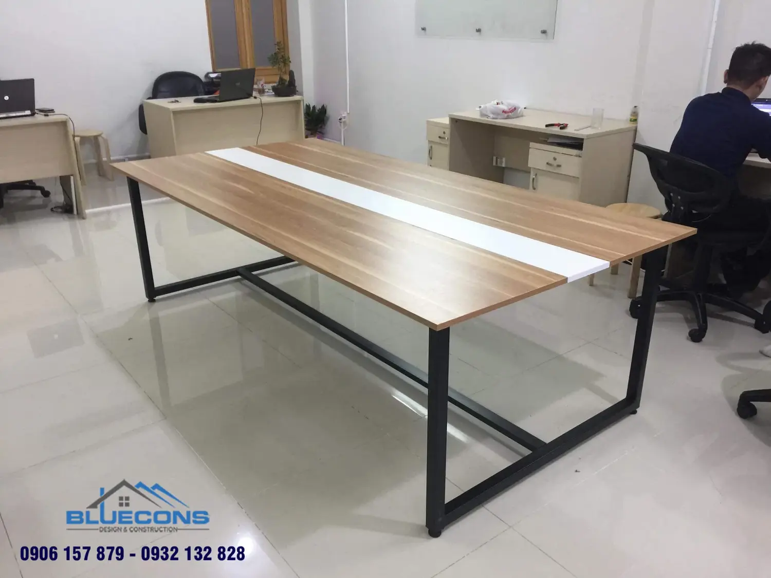 Gợi ý 45+ mẫu bàn họp chân sắt 2m4 mặt gỗ, đa dạng phong cách cho văn phòng 2 Thiết kế phòng chung cư đẹp
