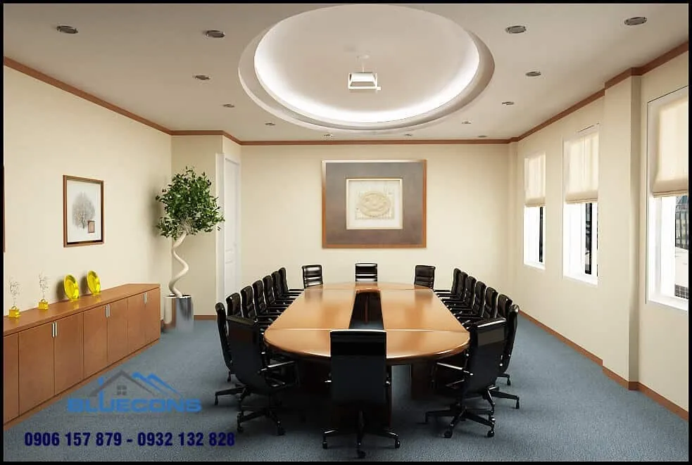 Mê mẩn với 15+ mẫu bàn họp hình elip tinh tế, hiện đại xu hướng 2023 9 Thiết kế phòng chung cư đẹp