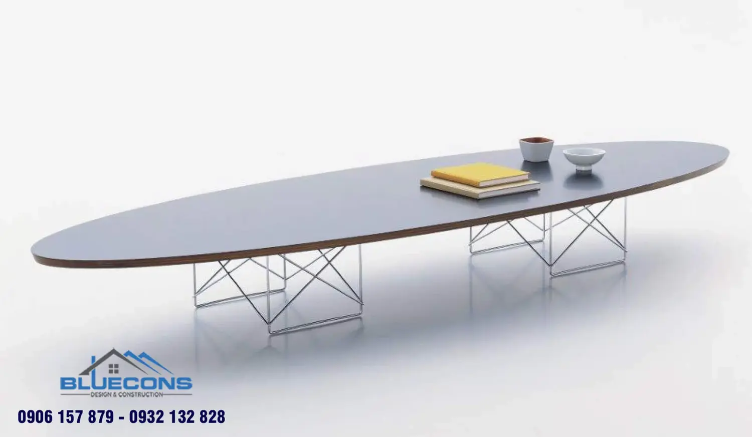 Mê mẩn với 15+ mẫu bàn họp hình elip tinh tế, hiện đại xu hướng 2023 6 Thiết kế phòng chung cư đẹp