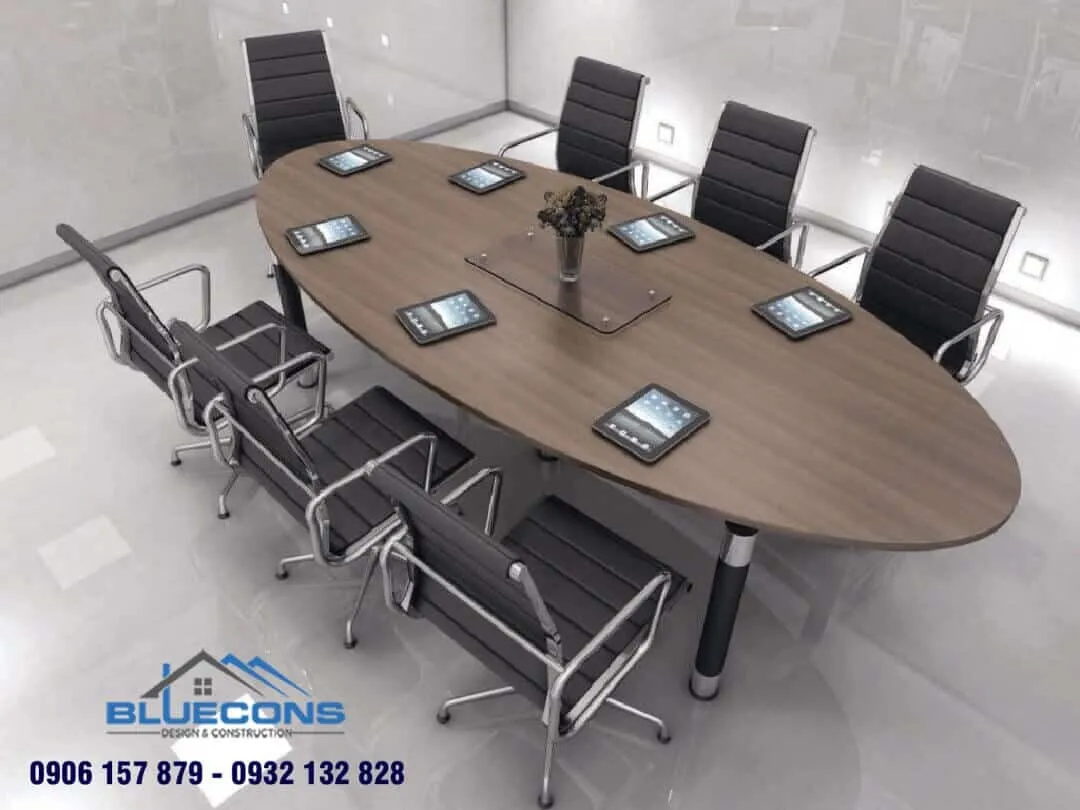 Mê mẩn với 15+ mẫu bàn họp hình elip tinh tế, hiện đại xu hướng 2023 7 Thiết kế phòng chung cư đẹp