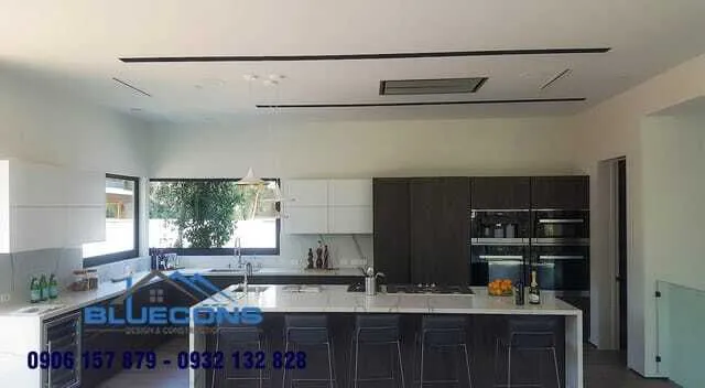 Quầy bar bếp đơn giản 12 Thiết kế phòng chung cư đẹp