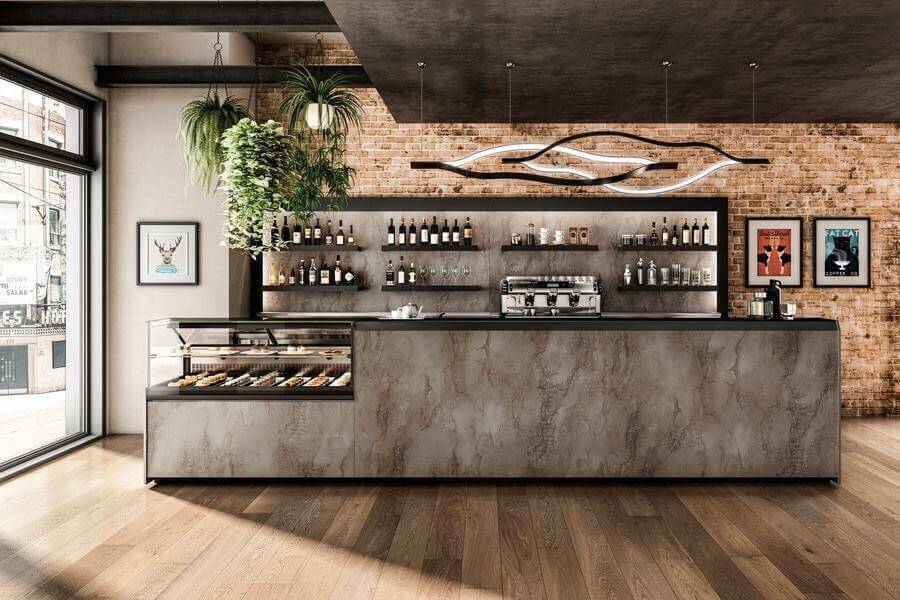 Cách bố trí quầy pha chế cafe và quầy bar 86 bo tri quay pha che cafe 1
