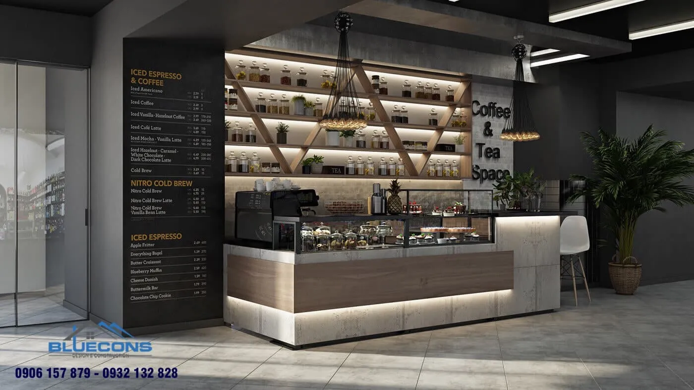Quầy thu ngân quán cafe rẻ đẹp TPHCM 13 Quầy thu ngân quán cafe rẻ đẹp TPHCM