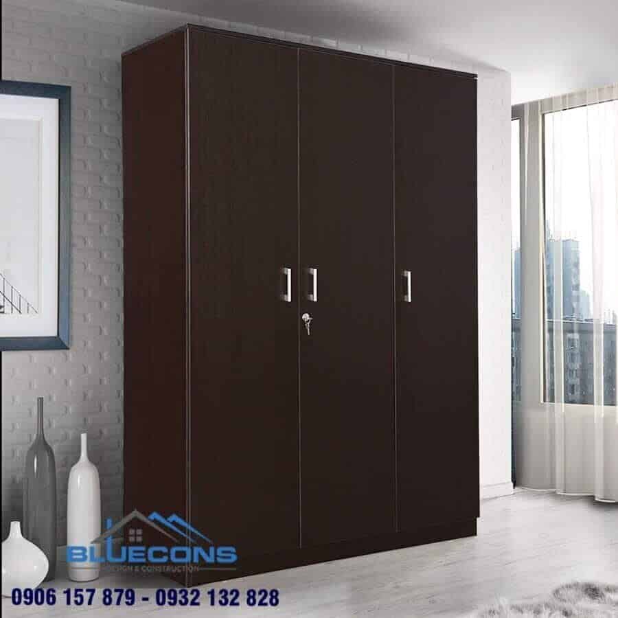 Đóng tủ quần áo gỗ công nghiệp