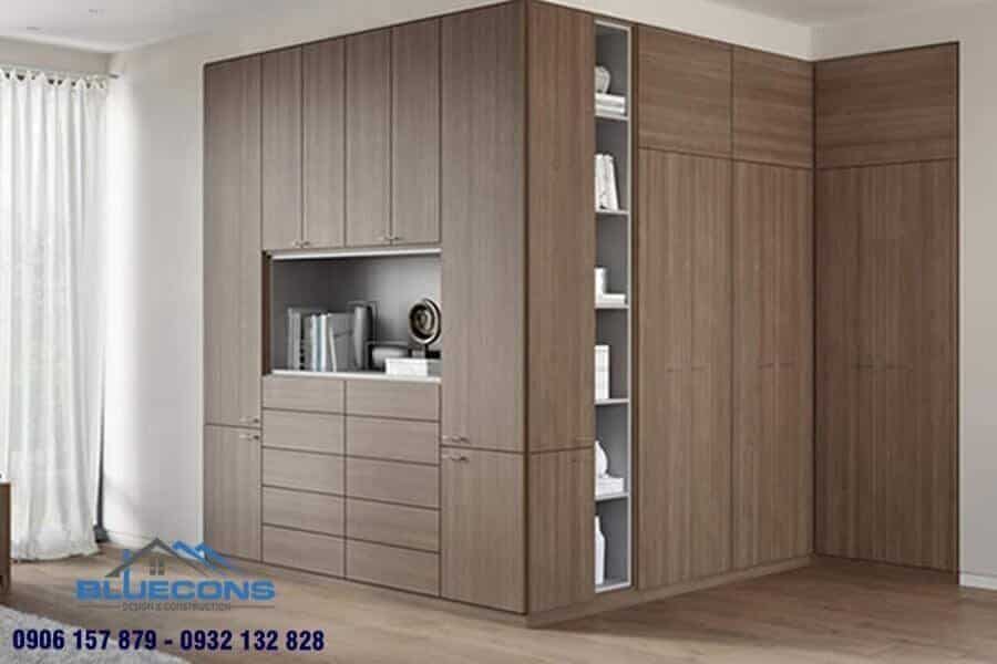Đóng tủ quần áo phù hợp với nội thất của căn phòng