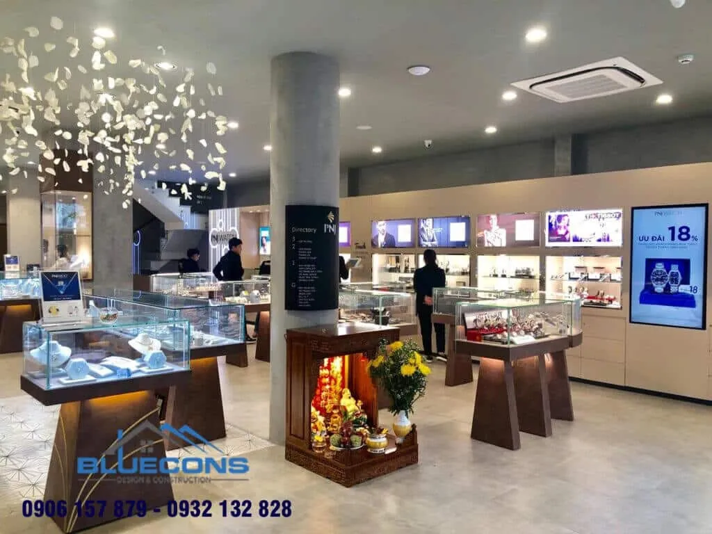 Tủ trưng bày đồng hồ 9 Thiết kế phòng chung cư đẹp