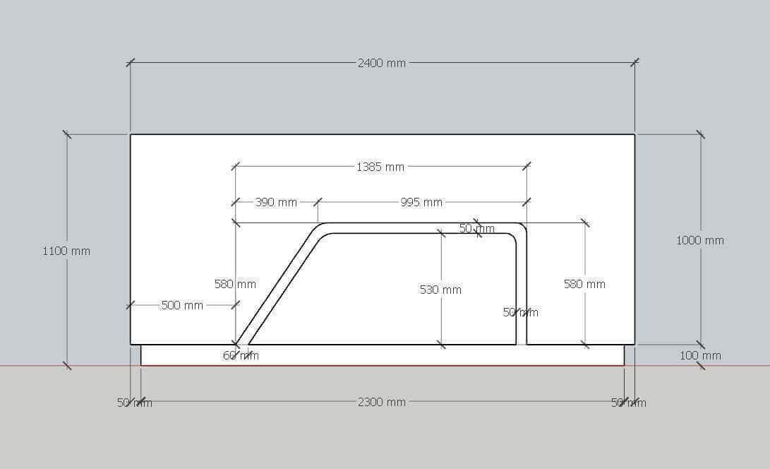 Bàn quầy lễ tân đẹp 2023 20 kích thước bàn quầy tiếp tân gỗ đẹp