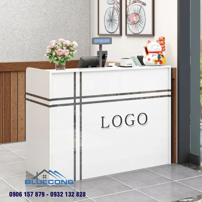 Kích thước quầy thu ngân chuẩn 2 Thiết kế phòng chung cư đẹp