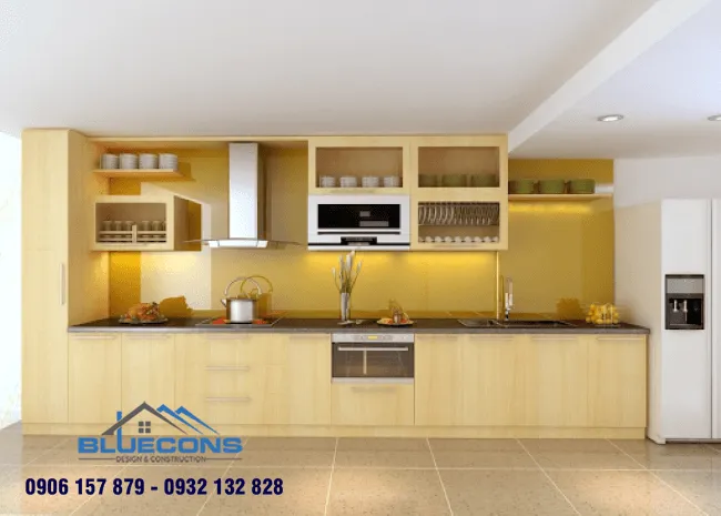 Kích thước tủ bếp 9 Thiết kế phòng chung cư đẹp