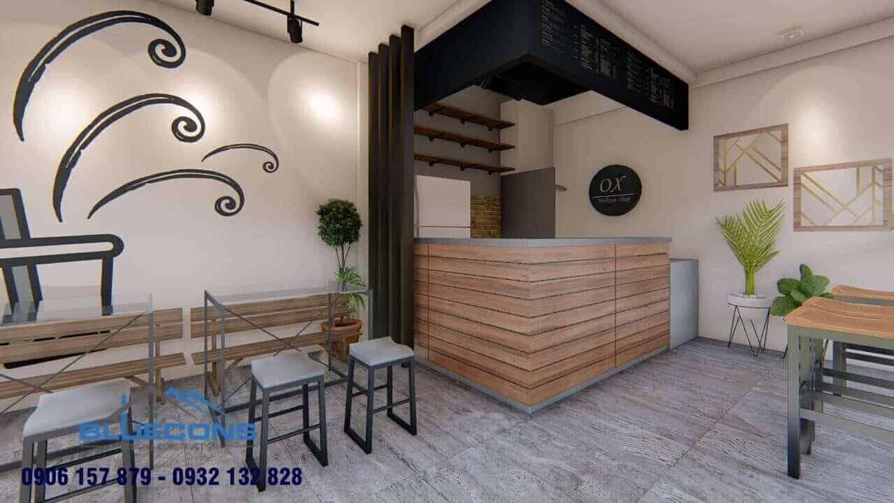 Quầy thu ngân chữ L đẹp 11 Thiết kế phòng chung cư đẹp