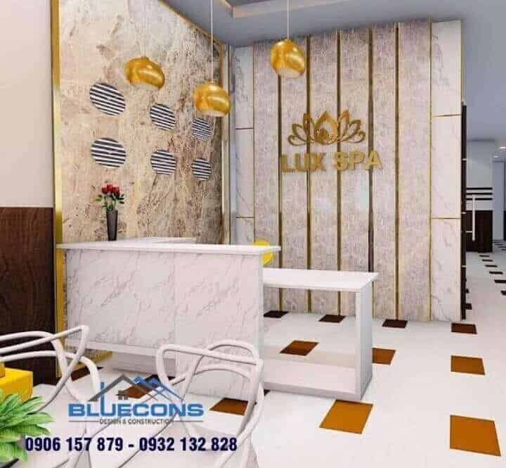 Quầy thu ngân chữ L đẹp 7 Thiết kế phòng chung cư đẹp