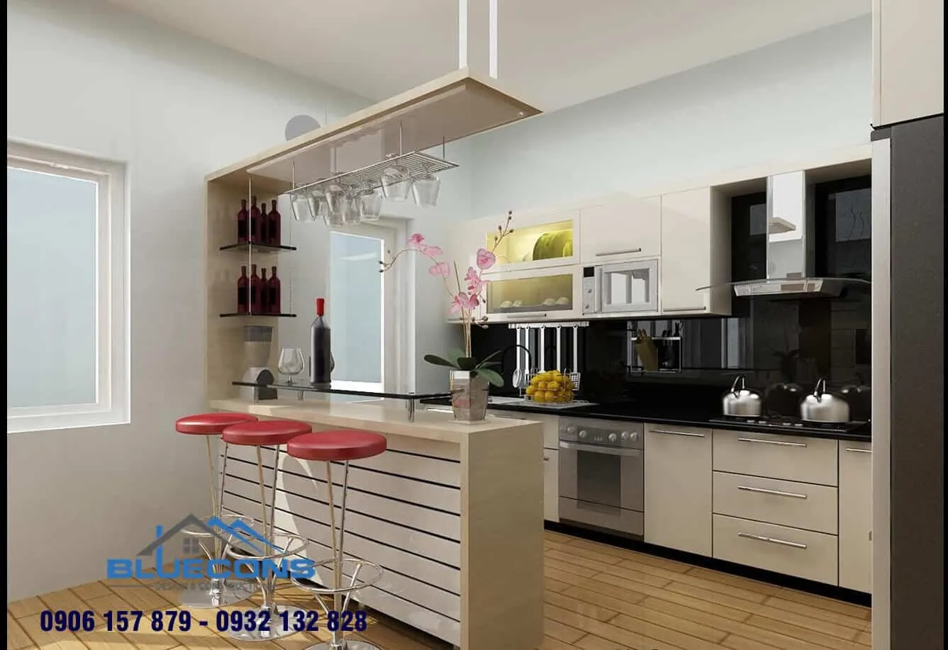 35+ Mẫu quầy bar gỗ thông 7 Thiết kế phòng chung cư đẹp