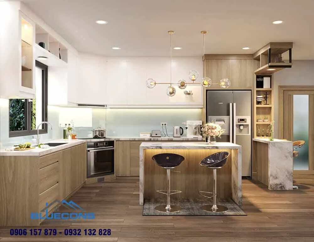 65+ Mẫu quầy bar mini cho gia đình 2 Thiết kế phòng chung cư đẹp