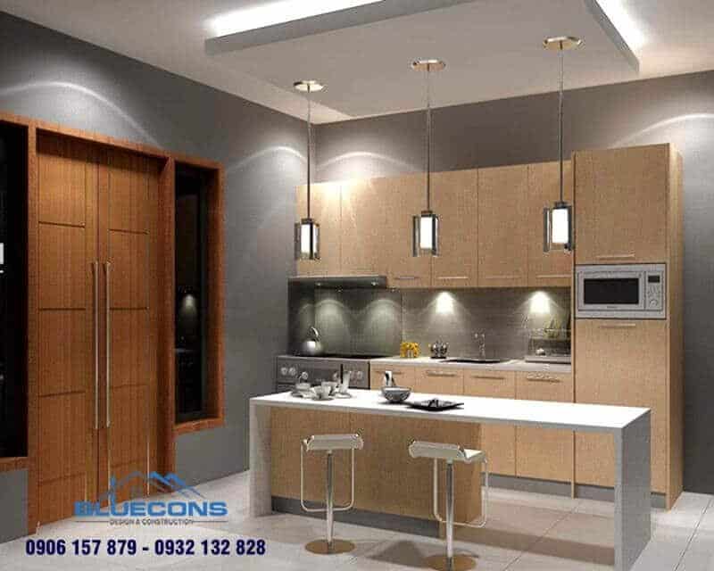 Quầy bar mini phòng khách 13 Thiết kế phòng chung cư đẹp