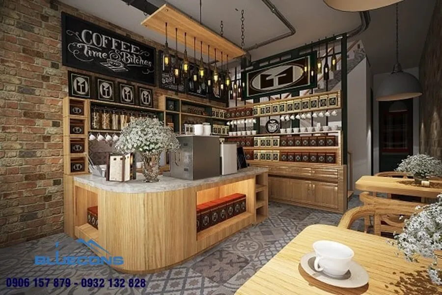 Quầy bar quán cafe đẹp 7 Thiết kế phòng chung cư đẹp