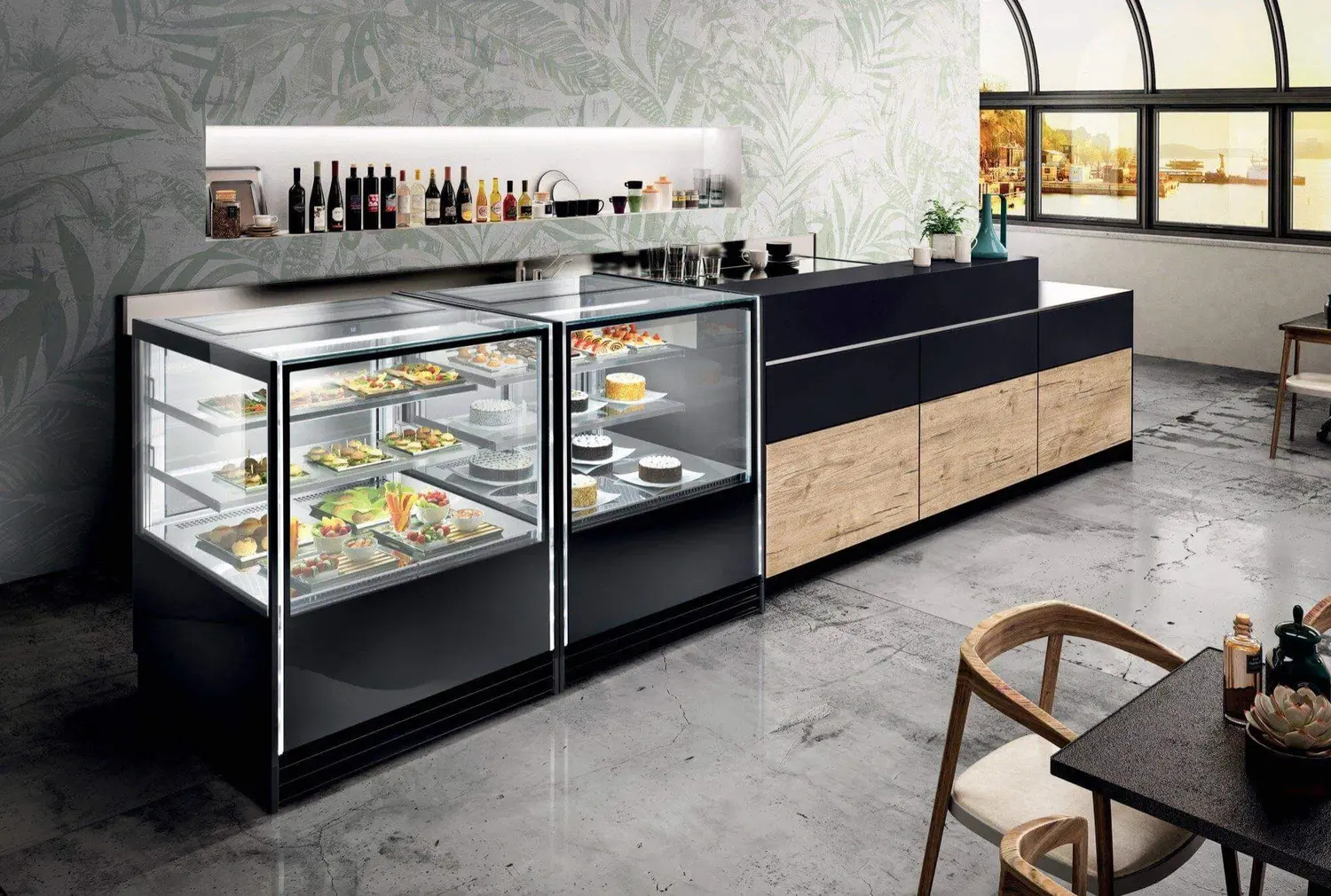 Thiết kế quầy pha chế đơn giản 7 Thi công nội thất chung cư gỗ công nghiệp