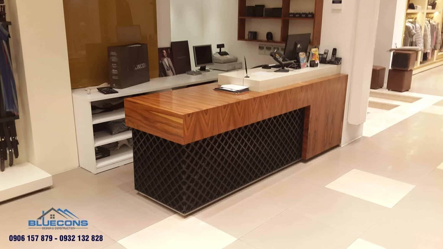 99+ Mẫu Quầy thu ngân gỗ công nghiệp đẹp nhất 2 Thiết kế phòng chung cư đẹp