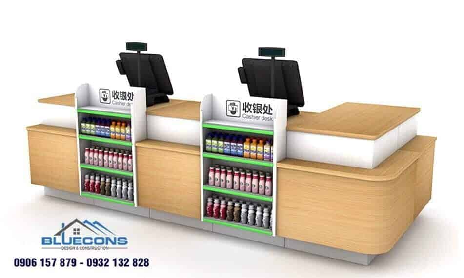 99+ Mẫu Quầy thu ngân gỗ công nghiệp đẹp nhất 3 Thiết kế phòng chung cư đẹp