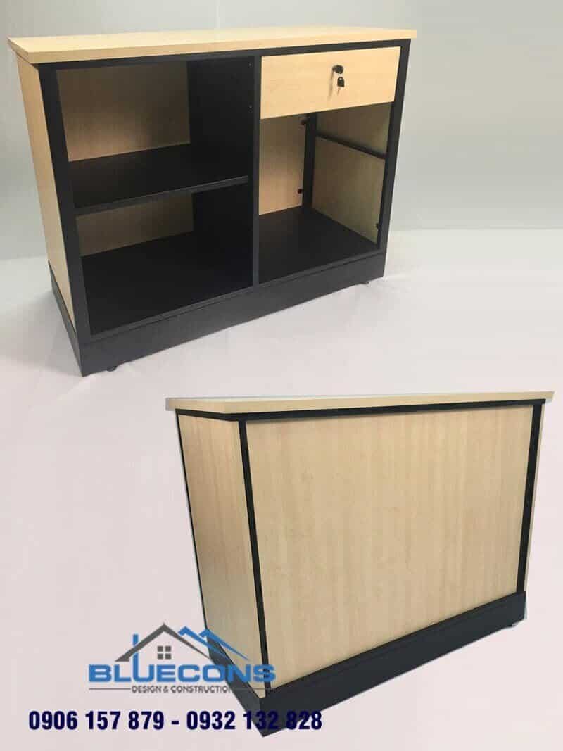 Quầy thu ngân gỗ thông chất lượng 7 Thiết kế phòng chung cư đẹp