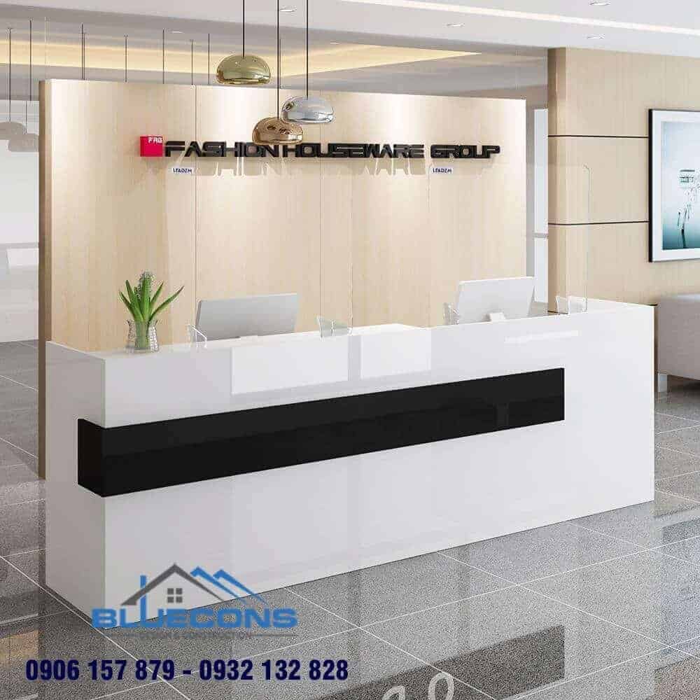 Quầy thu ngân nhựa acrylic bền đẹp 6 Quầy thu ngân gỗ đẹp giá thành thấp