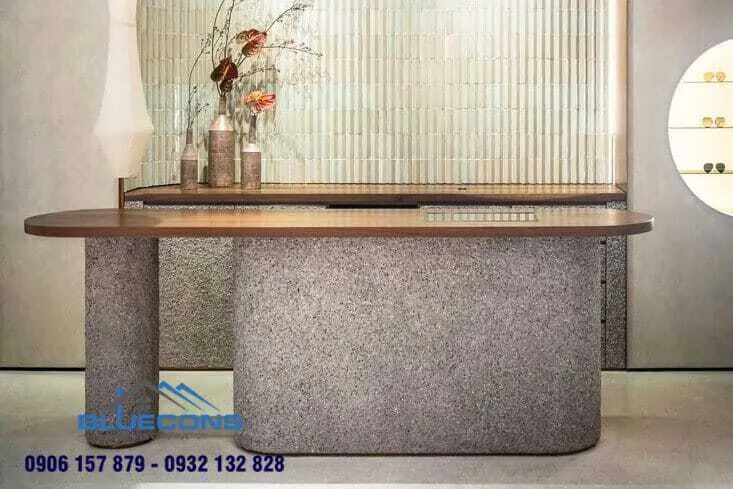 Quầy thu ngân spa đẹp TPHCM 9 Thiết kế phòng chung cư đẹp