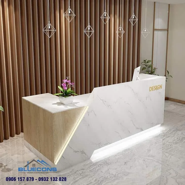 Quầy thu ngân spa đẹp TPHCM 6 Thiết kế phòng chung cư đẹp