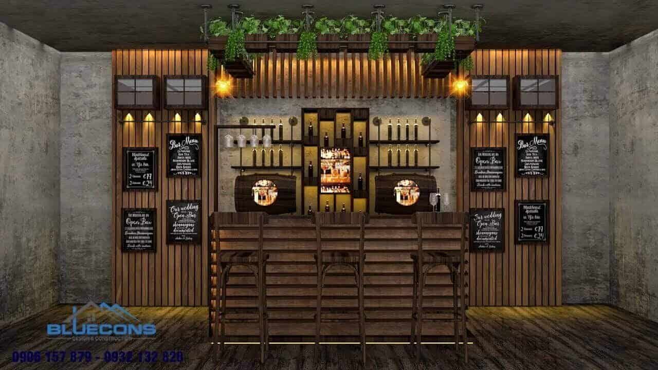 Quầy thu ngân gỗ đẹp giá thành thấp