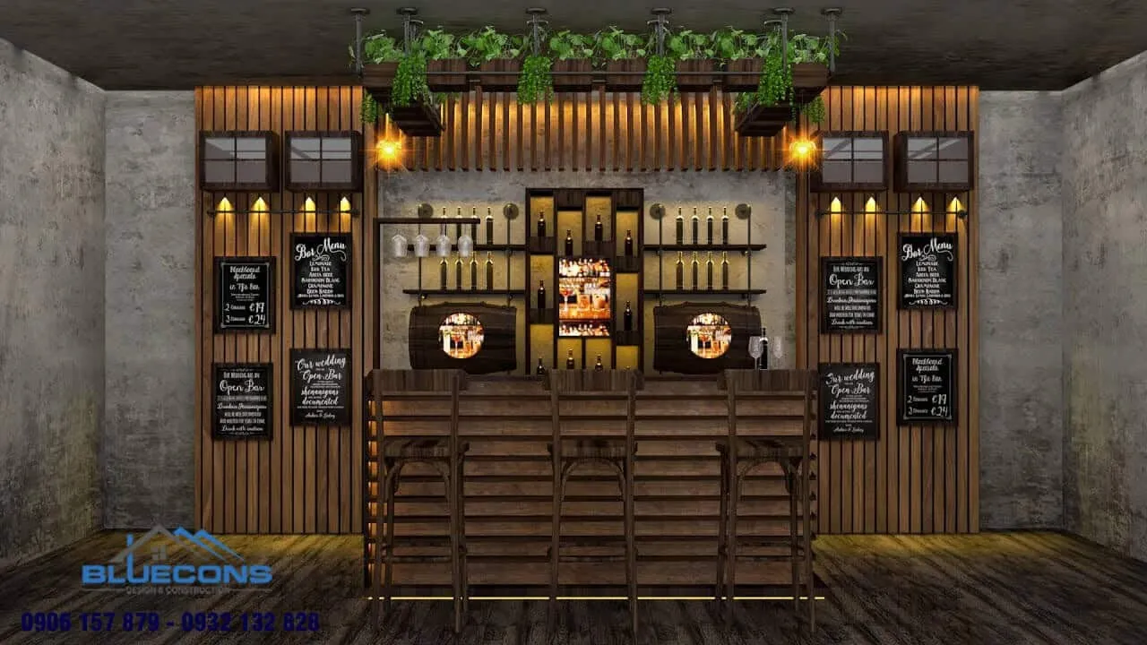 Quầy thu ngân gỗ đẹp giá thành thấp