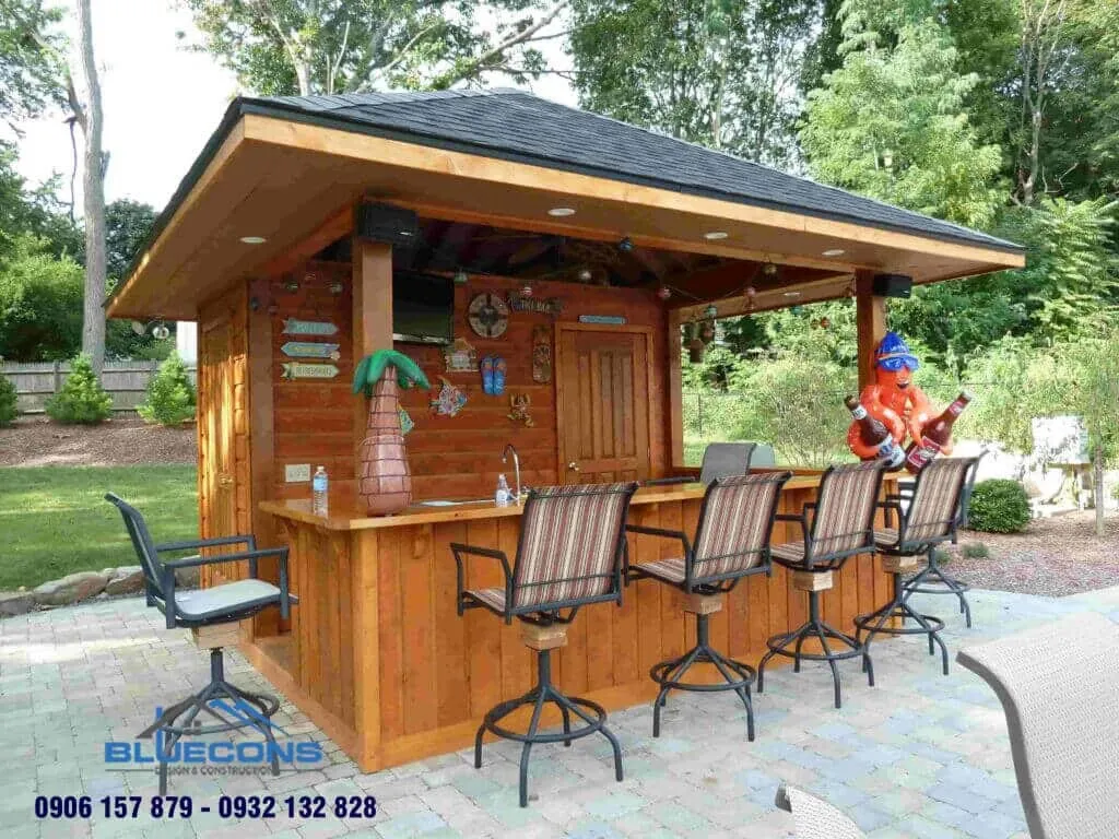 Quầy thu ngân gỗ đẹp giá thành thấp