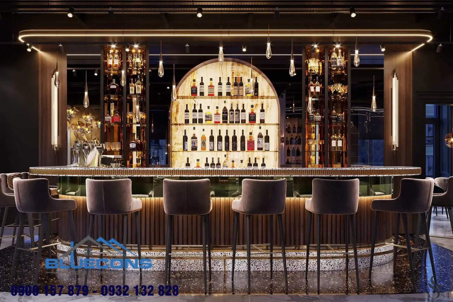 Quầy thu ngân gỗ đẹp giá thành thấp