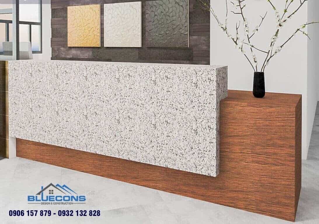 45+ mẫu quầy tính tiền mini 7 Độc đáo chiếc quầy tính tiền mini bằng đá và gỗ cực ấn tượng