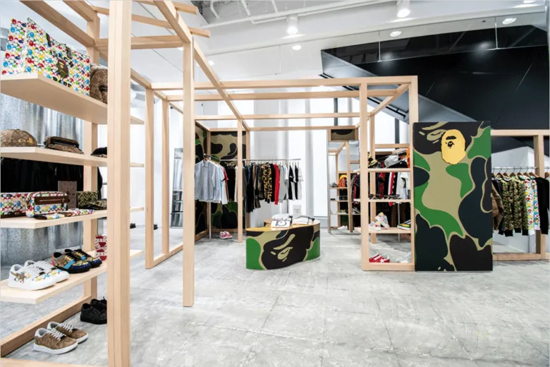Không gian thiết kế thi công nội thất shop thời trang đẹp