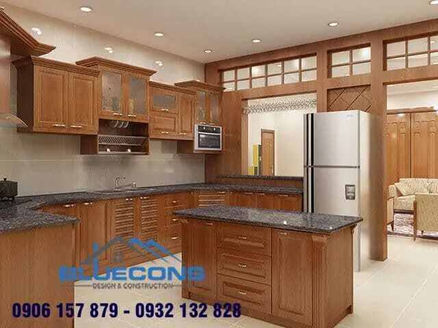Tủ bếp treo tường 5 Thiết kế phòng chung cư đẹp