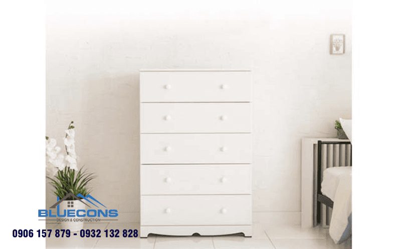 Tủ 5 tầng thiết kế đơn giản