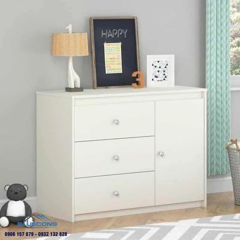 Tủ quần áo thấp 7 Thiết kế phòng chung cư đẹp
