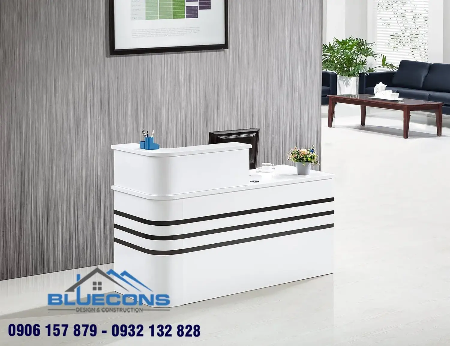 Quầy thu ngân gỗ đẹp giá thành thấp 7 Quầy thu ngân gỗ đẹp giá thành thấp