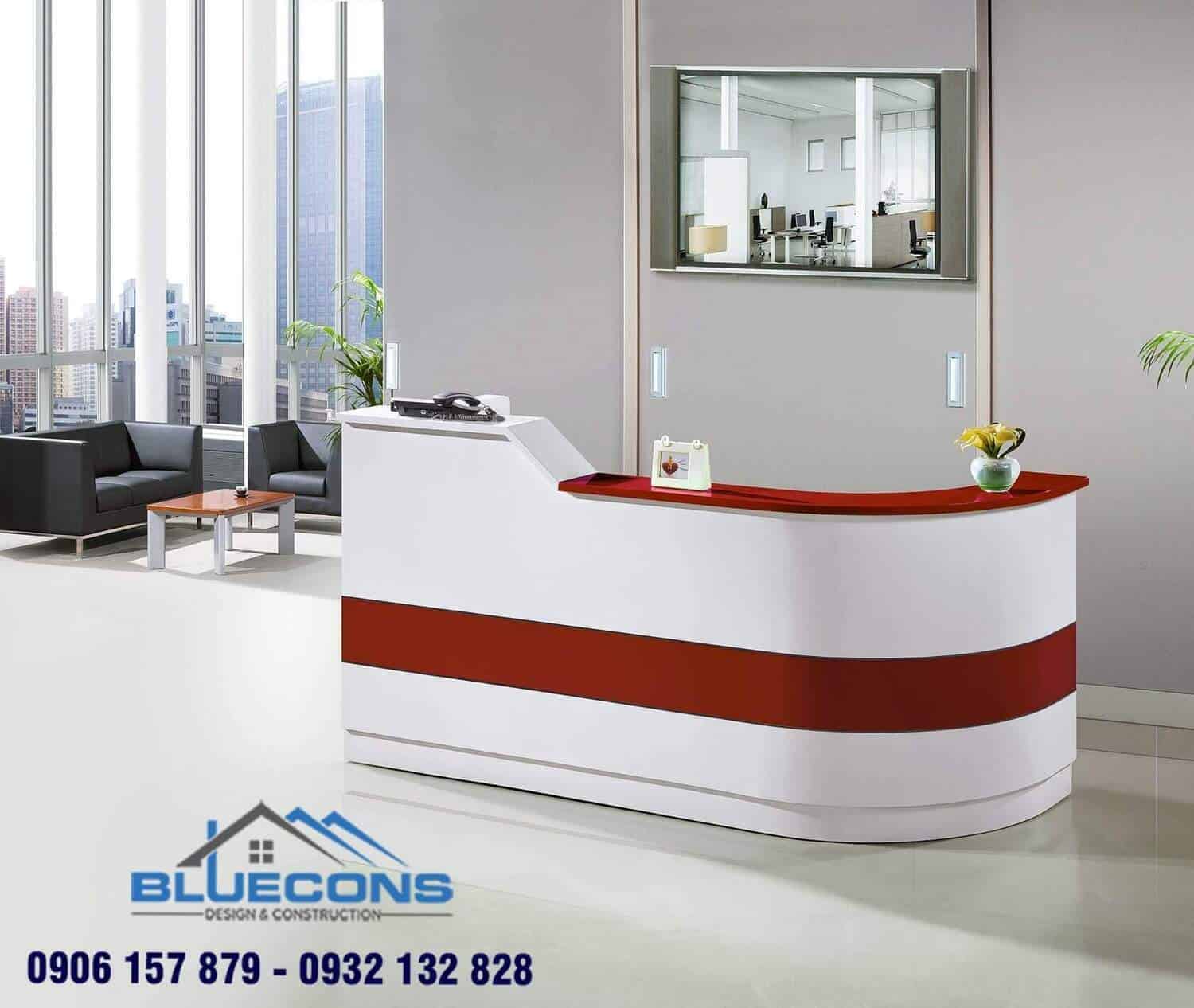Quầy thu ngân gỗ đẹp giá thành thấp 2 Quầy thu ngân gỗ đẹp giá thành thấp