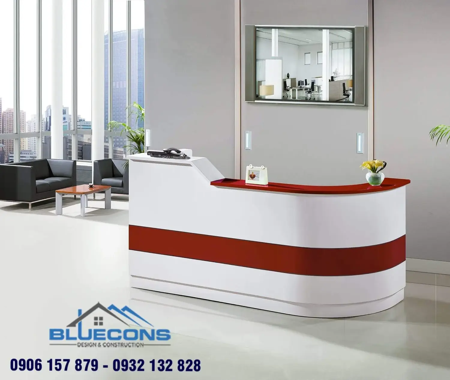 Quầy thu ngân gỗ đẹp giá thành thấp 3 Quầy thu ngân gỗ đẹp giá thành thấp