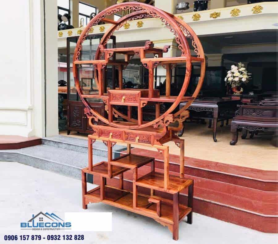 Tủ trưng bày đồ cổ cho phòng khách ấn tượng 7 Tủ trưng bày đồ cổ cho phòng khách ấn tượng