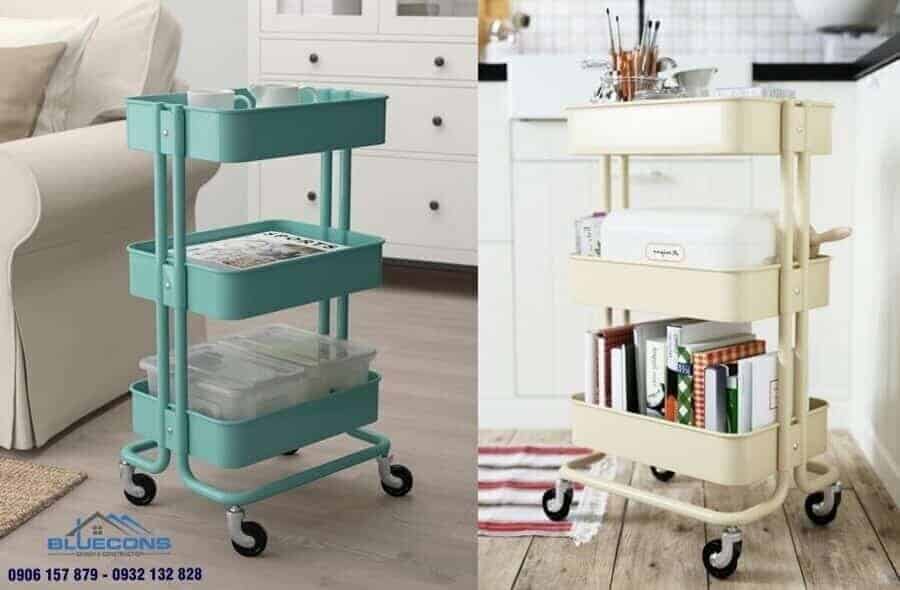 Tủ trưng bày tiệm tóc ấn tượng chuẩn phong cách Salon 6 Tủ trưng bày đồ cổ cho phòng khách ấn tượng