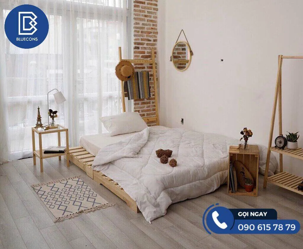 Các mẫu giường ngủ 1m4 đẹp nhất 2023 không nên bỏ lỡ 7 Thiết kế phòng chung cư đẹp