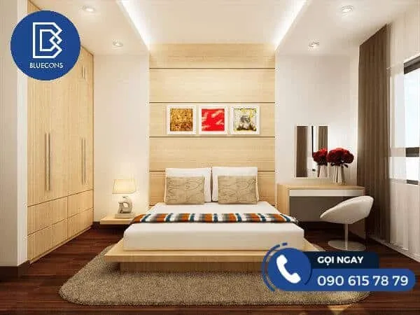 Các mẫu giường ngủ 1m4 đẹp nhất 2023 không nên bỏ lỡ 3 Thiết kế phòng chung cư đẹp