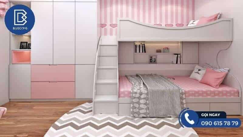 Giường ngủ kết hợp tủ để đồ
