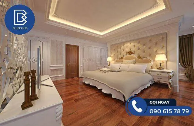 Bí quyết mua mẫu giường ngủ tân cổ điển đẹp nhất 2023 5 Thiết kế phòng chung cư đẹp