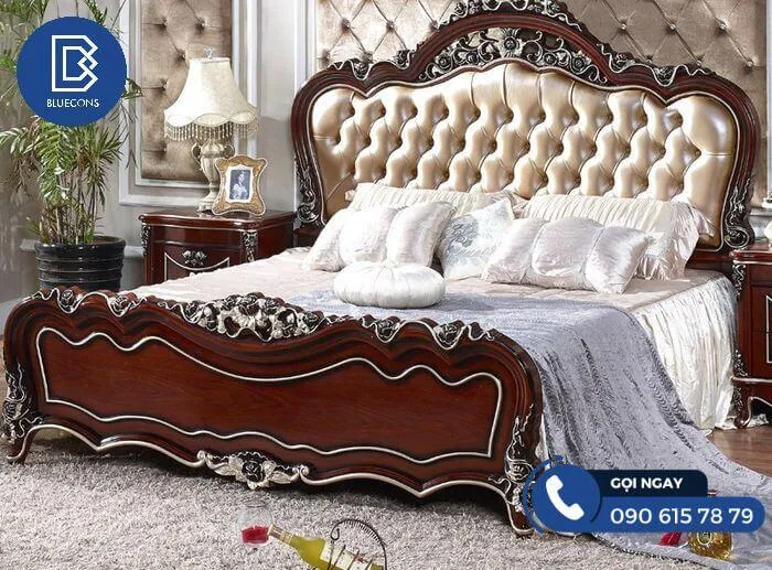 Bí quyết mua mẫu giường ngủ tân cổ điển đẹp nhất 2023 4 Thiết kế phòng chung cư đẹp