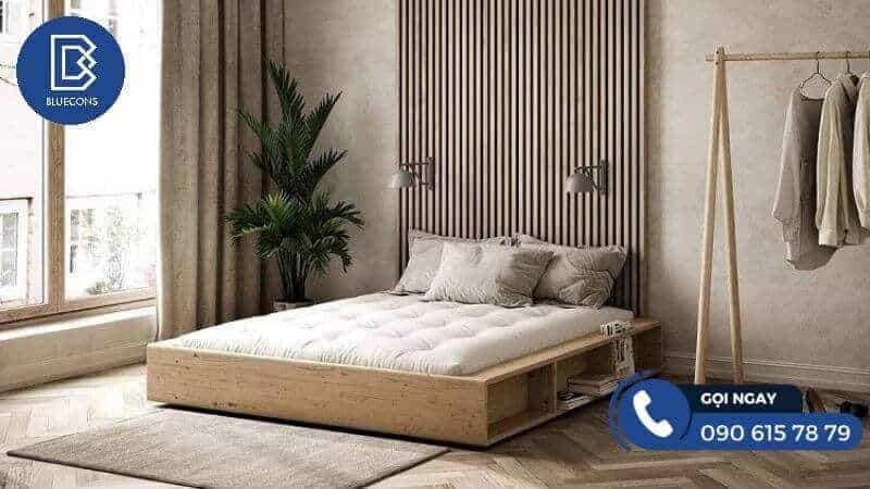 Giường ngủ thấp kiểu Nhật
