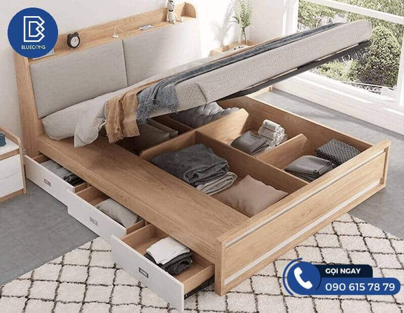 Top 7 mẫu thiết kế giường ngủ thông minh được yêu thích nhất 10 Thiết kế giường ngủ thông minh có hộc kéo đang rất phổ biến