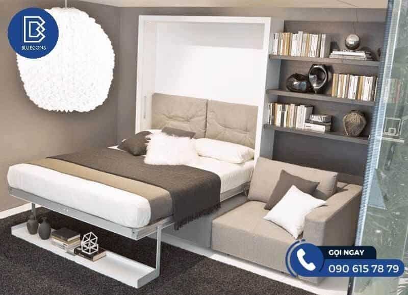 Top 7 mẫu thiết kế giường ngủ thông minh được yêu thích nhất 5 Giường ngủ thông minh gấp phù hợp với các căn phòng ngủ nhỏ